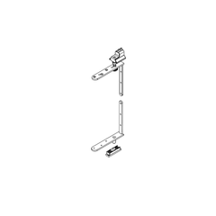 Trục xoay điều chỉnh được Hafele 943.50.020