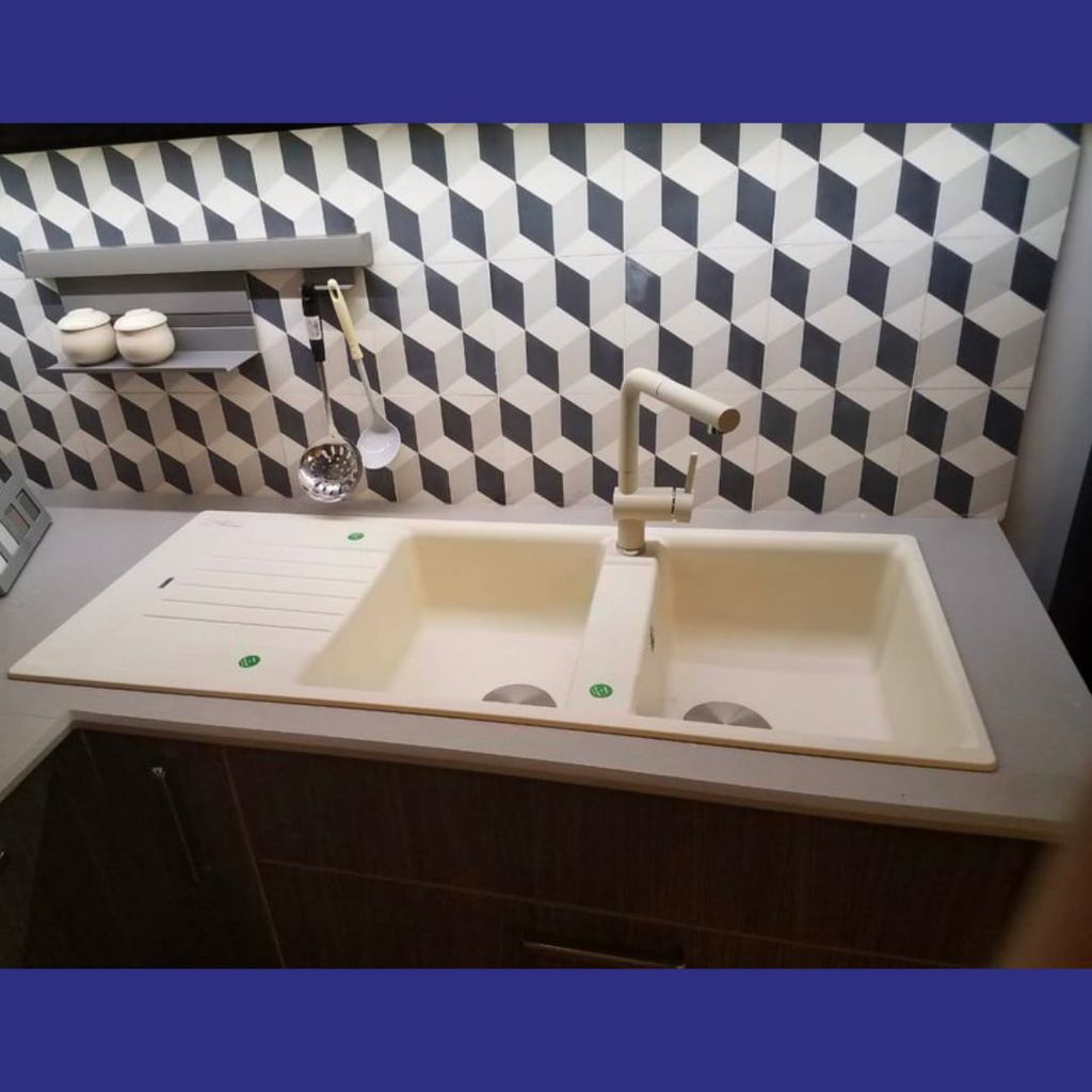 Chậu đá Blanco 1160mm màu vàng nhạt 565.76.659