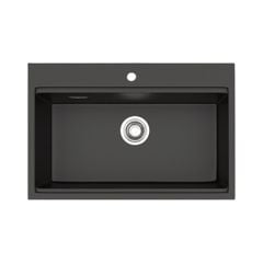 Chậu đá Hafele 770mm HS22-GEN1S90M màu đen 577.25.330