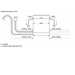 Máy Rửa Bát Âm Toàn Phần - 60CM Bosch SMV4ECX14E Series 4