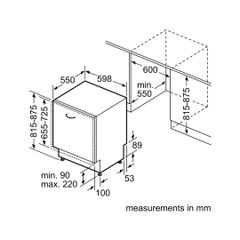 Máy Rửa Bát Âm Toàn Phần - 60CM Bosch SMV6ZCX42E Series 6