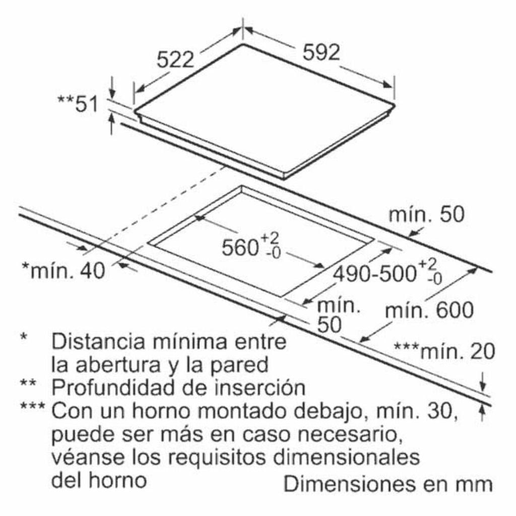 Bếp từ Bosch 3 vùng nấu PVJ631FB1E Series 6