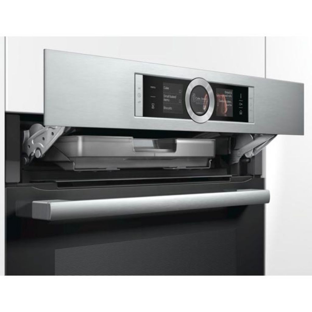 Lò nướng kết hợp hấp Bosch 47L CSG656RS1 Series 8