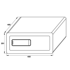Két sắt SB-700 Hafele 836.28.380
