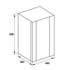Tủ rượu Häfele HW-G32A 534.16.960