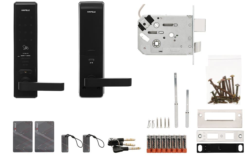 Khóa điện tử Hafele EL7200-TC 912.05.714 - Thân khóa nhỏ