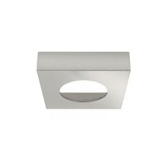 Nắp che lắp nổi hình vuông màu bạc Hafele 833.72.125