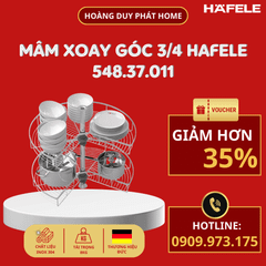 Mâm xoay góc Hafele 270 độ Inox 304 548.37.011