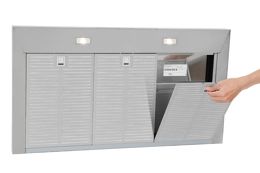 Máy hút mùi áp tường Bosch 90cm DWB97IM50 Series 4