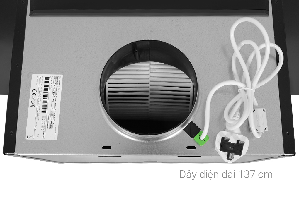 Máy hút mùi gắn tường Bosch 89cm DWK97JQ60B Series 6
