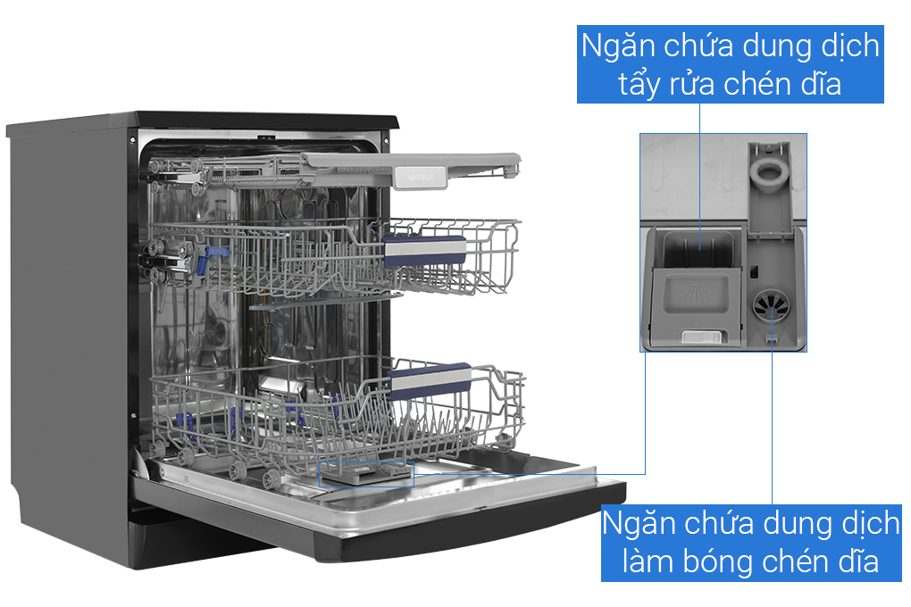 [MT] Máy rửa chén độc lập Hafele HDW-F602EB 538.21.360