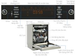 Máy rửa chén độc lập Häfele HDW-F60C 533.23.200