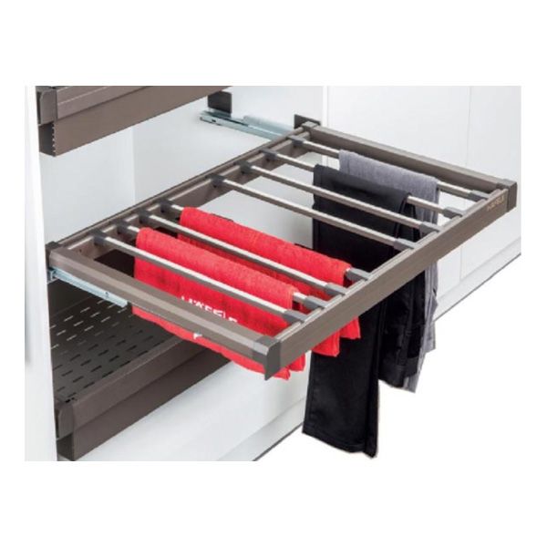 Móc treo quần Häfele 800mm màu trắng 807.95.823