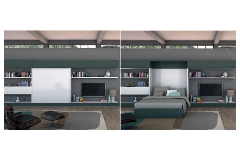 Phụ kiện giường gấp thông minh Hafele 1620×2000mm 274.52.224