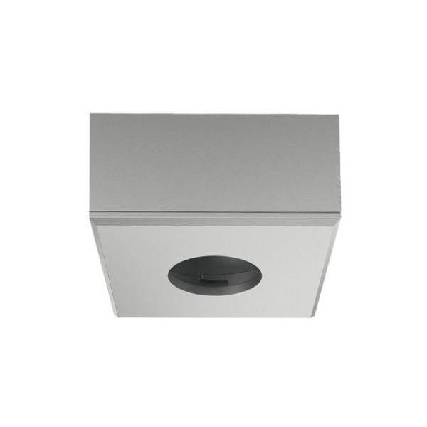 Nắp che lắp nổi hình vuông màu bạc Hafele 833.89.243