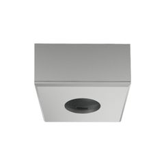 Nắp che lắp nổi hình vuông màu bạc Hafele 833.89.243