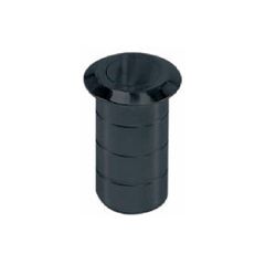 Nắp chốt âm Hafele màu đen 911.81.117