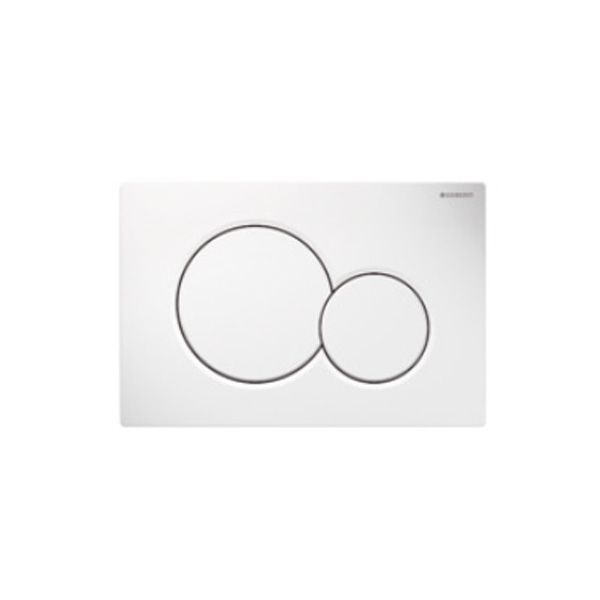 Nút nhấn xả bồn cầu Sigma01 màu trắng 588.53.500