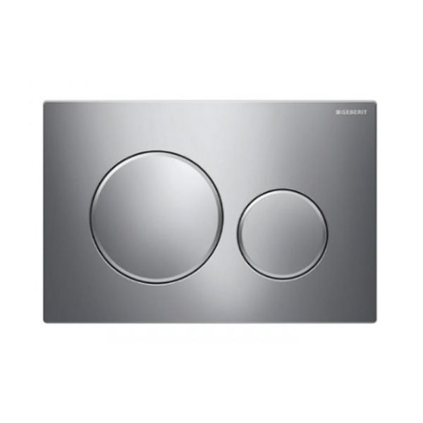 Nút nhấn xả bồn cầu Sigma20 màu chrome mờ  588.53.530