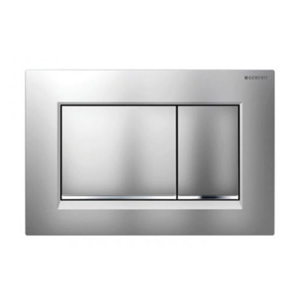 Nút nhấn xả bồn cầu Sigma30 màu chrome mờ 588.53.590