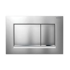 Nút nhấn xả bồn cầu Sigma30 màu chrome mờ 588.53.590