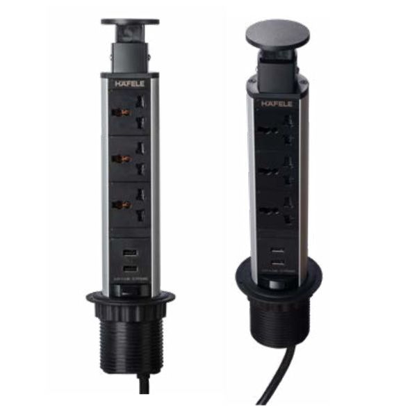 Ổ cắm điện âm bàn Hafele 822.91.139