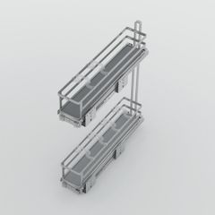 Kệ gia vị Hafele 200mm phiên bản trái 549.20.891