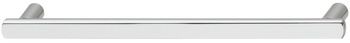 Tay nắm tủ Hafele, Chrome bóng 186 x 31mm 106.60.214