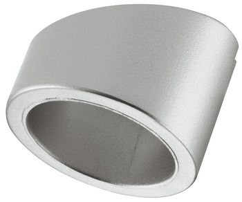 Nắp che lắp nổi hình tròn màu bạc Hafele 833.72.832