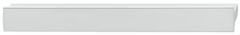 Tay nắm tủ Hafele, màu bạc 120x14mm 107.24.901