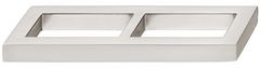 Tay nắm tủ Hafele Nicken mờ 104x24mm 110.34.674