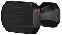 Tay nắm tủ Hafele màu đồng 36mm 106.70.173
