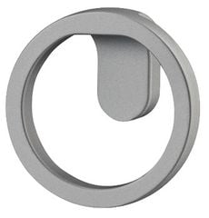 Tay nắm tủ Hafele màu than chì 51mm 106.70.185