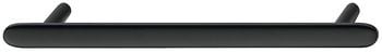 Tay nắm tủ Hafele màu đen 142mm 106.70.100