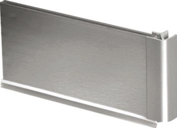 Len chân bằng nhôm 100x4000 mm màu đen 713.29.311