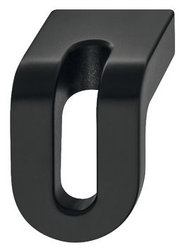 Tay nắm tủ Hafele màu đen mờ 35mm 106.69.070