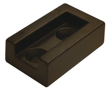 Bas treo cuối, cho giá treo quần áo vuông Hafele 804.21.190