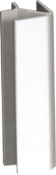 Nối góc len chân 100x4000 mm màu đen Hafele 713.29.391
