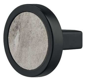 Tay nắm tủ Hafele màu đen mờ 32mm 106.70.180