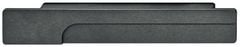 Tay nắm tủ Hafele màu xám đá phiến 173mm 106.70.261