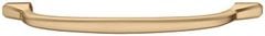 Tay nắm tủ Hafele màu vàng mờ 162mm 106.70.161