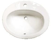 Chậu Lavabo vành nổi Compact 550x435x200 Hafele 588.82.205