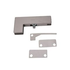 Kẹp kính L inox mờ 981.50.040