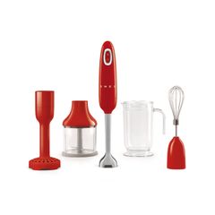 Máy xay cầm tay Smeg màu đỏ HBF02RDEU 535.43.619