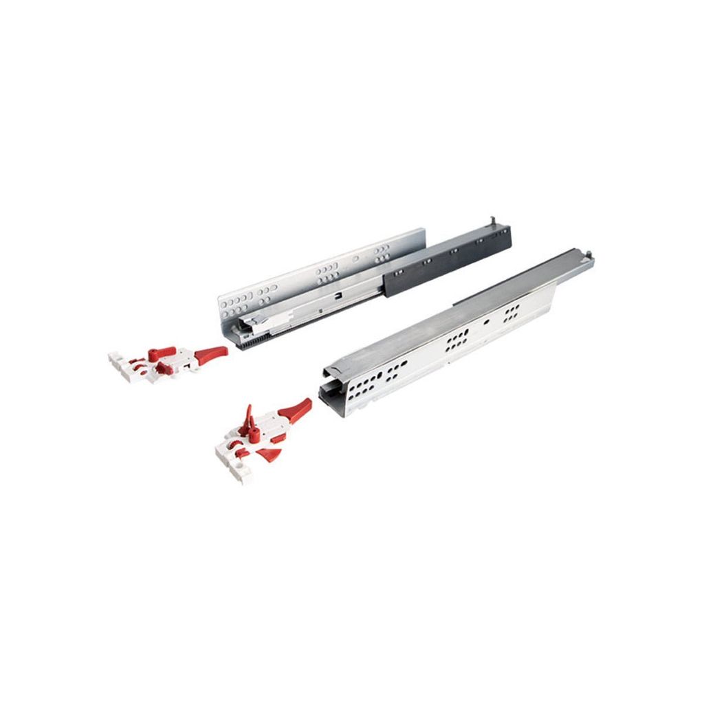 Ray âm nhấn mở toàn phần 500mm Blum Hafele 10 Ray âm nhấn mở Hafele 500mm 433.32.175 - Giá thương mại