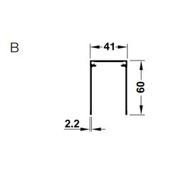 Ray đơn dẫn hướng trên 6000mm 403.36.906