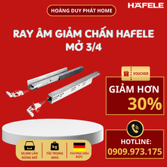 Ray âm giảm chấn mở 3/4 Hafele 350mm 433.32.502