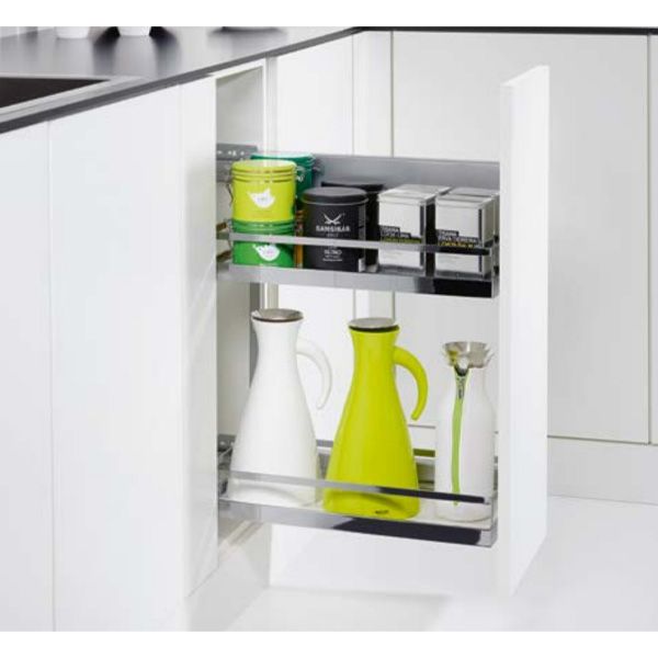 Rổ kéo 2 tầng cho tủ rộng 400mm 545.53.765 loại mở trái