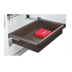 Rổ kéo bằng kim loại Häfele 800mm màu nâu 807.95.153