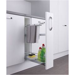 Rổ kéo có thanh treo khăn Kessebohmer 150mm 545.61.063